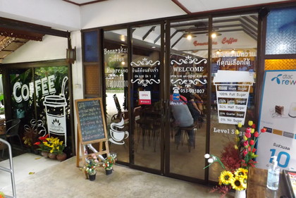お店の入口